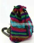 bs0009 Morral artesanal bordada mujer mayoreo fabricante calzado hecha a mano bolsa mexicana taller maquilador