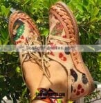 zs00071 Huarache artesanal piso mujer mayoreo fabricante calzado zapatos proveedor sandalias taller maquilador