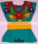 rj0223 Blusa artesanal bordado niña mayoreo fabricante proveedor taller maquilador (1)