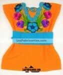 rj0224 Blusa artesanal bordado niña mayoreo fabricante proveedor taller maquilador (1)