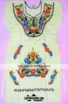rj0260 Vestido artesanal bordado mujer mayoreo fabricante proveedor taller maquilador (1)