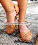 zj00712 Huarache artesanal piso infantil mayoreo fabricante calzado zapatos proveedor sandalias taller maquilador
