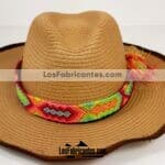 aj00038 Toquilla cinta tejida a mano para sombrero de hilo artesanal colores al azar medida 3×69 cm mayoreo fabricante proveedor taller maquilador (1)