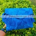 bs00044 Bolsa cartera de mano con correa artesanal bordada con motas azul reymayoreo fabricante proveedor taller maquilador (1)