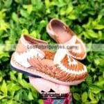 zs00745 Huarache artesanal piso bebe mayoreo fabricante calzado zapatos proveedor sandalias taller maquilador