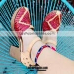 zj00800 Huarache artesanal plataforma mujer mayoreo fabricante calzado zapatos proveedor sandalias taller maquilador (2)