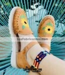 zs00772 Huarache artesanal piso mujer mayoreo fabricante calzado zapatos proveedor sandalias taller maquilador (3)