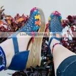 zs00773 Huarache artesanal plataforma mujer mayoreo fabricante calzado zapatos proveedor sandalias taller maquilador