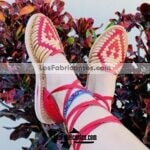 zs00777 Huarache artesanal piso mujer mayoreo fabricante calzado zapatos proveedor sandalias taller maquilador (3)