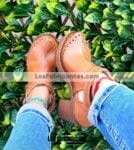 zs00782 Huarache artesanal plataforma mujer mayoreo fabricante calzado zapatos proveedor sandalias taller maquilador (1)