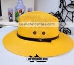 aj00129 Sombrero amarillo para niñamayoreo fabricante proveedor taller maquilador (1)