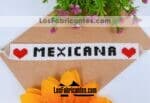 as00064 Pulsera artesanal tobillera Mexicana de chaquira hecha a mano mayoreo fabricante proveedor taller maquilador (1)