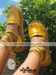 zj00829 Huaraches artesanales de piso mujer mayoreo fabricante calzado zapatos proveedor sandalias taller maquilador