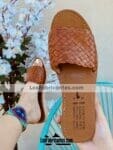 zs00793 Huaraches artesanales de piso mujer mayoreo fabricante calzado zapatos proveedor sandalias taller maquilador