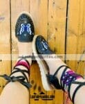 zs00807 Huaraches artesanales de piso mujer mayoreo fabricante calzado zapatos proveedor sandalias taller maquilador