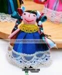 as00080 Lote de 10 piezas de mini muñeca maria hechas a mano con colgante decoracion artesanalmayoreo fabricante proveedor taller maquilador (1) (1)