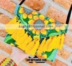 bs00177 Bolsa cartera artesanal bordada de flores con motas color turquesamayoreo fabricante proveedor taller maquilador (1)