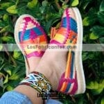 zj00832 Huarache artesanal piso mujer mayoreo fabricante calzado zapatos proveedor sandalias taller maquilador (1)