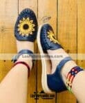 zs00857 Huaraches artesanales de piso mujer mayoreo fabricante calzado zapatos proveedor sandalias taller maquilador (1)
