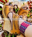 zs00948 Huaraches artesanales color nuez con diseño de laser altura de 10 cm aprox de plataforma mujer mayoreo fabricante calzado zapatos proveedor sandalias taller maquilador (1)