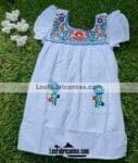 Rj00750 Vestido artesanal infantil mayoreo fabricante proveedor ropa taller maquilador