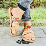 zs01024 Huaraches Mexicanos De Piso Mujer Color Tan De Piel Con bordado de flores Hecho En Sahuayo Michoacanmayoreo fabricante calzado zapatos proveedor sandalias taller maquilador (1)